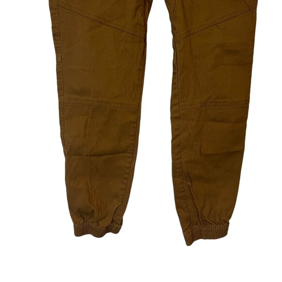 Brooklyn Cloth BKC Mens Joggers Size Medium Tappered Ankle Brown Pockets Drawstr - Picture 3 of 11
